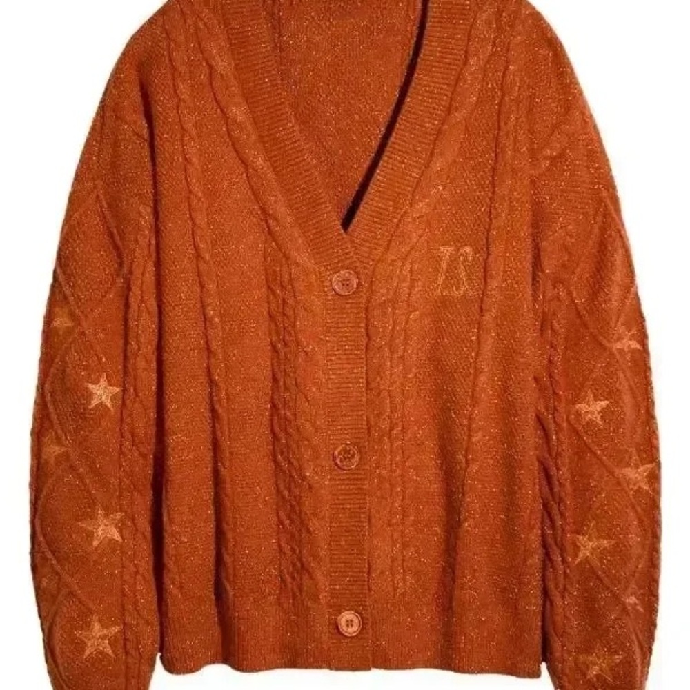 NEW 🧡 Taylor Swift TS12 Life of a Showgirl  Orange Cardigan